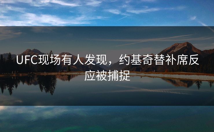 UFC现场有人发现，约基奇替补席反应被捕捉